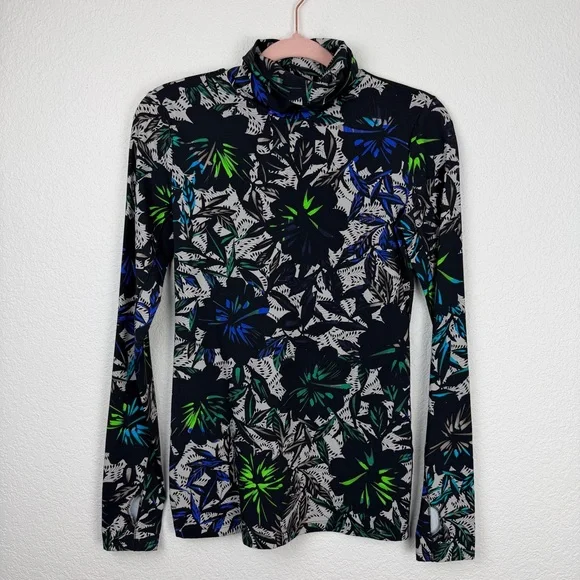 Dorthee Schumacher Printed Turtleneck Long Sleeve Top 2 - Picture 7 of 8